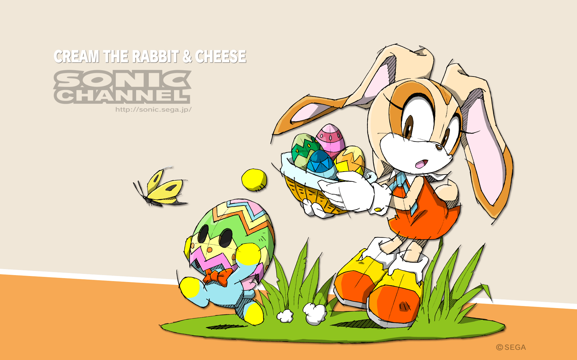 Cream the Rabbit e Cheese Sonic, 1920x1200 Full HD+, Laptop