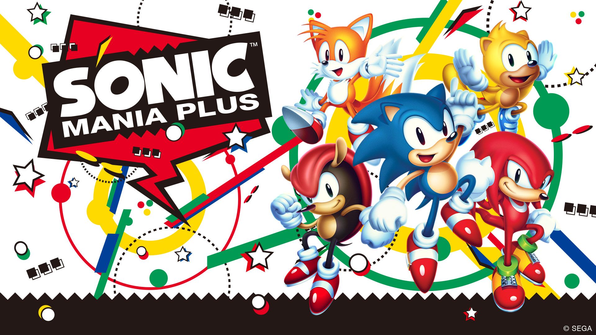 Sonic Mania Plus personaggi, 1920x1080 Full HD, PC Desktop