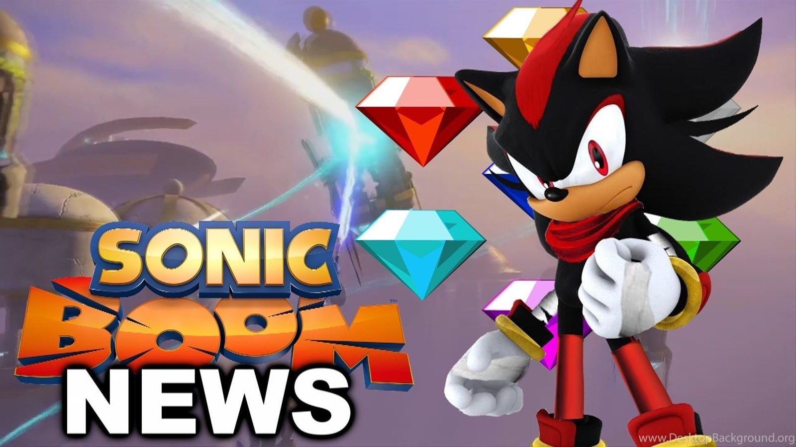Shadow the Hedgehog, Sonic Boom, 1600x900 900p, Desktop