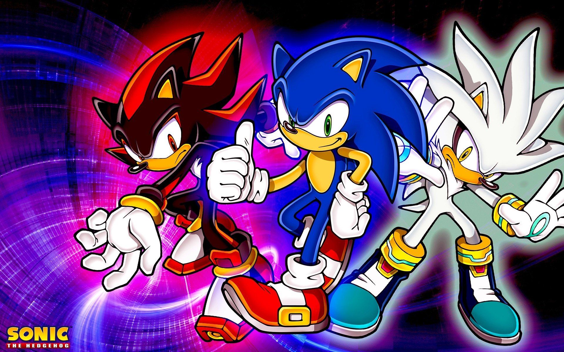 Shadow Sonic Silver personaggi, 1920x1200 WUXGA, Desktop