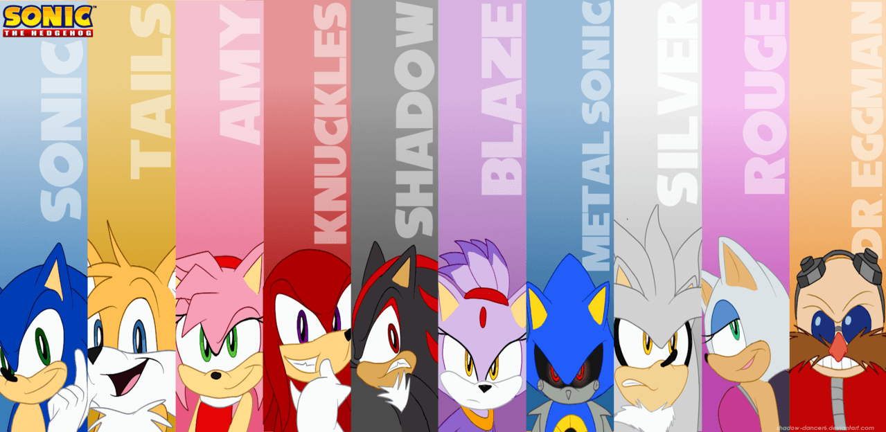 Personaggi Sonic the Hedgehog, 1279x624 HD, Laptop