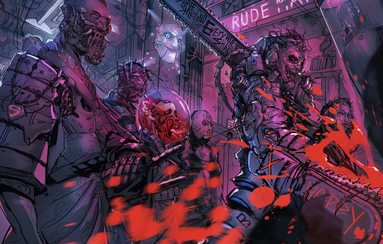 Personaggi horror zombie mutanti, 1332x850 HD, Desktop