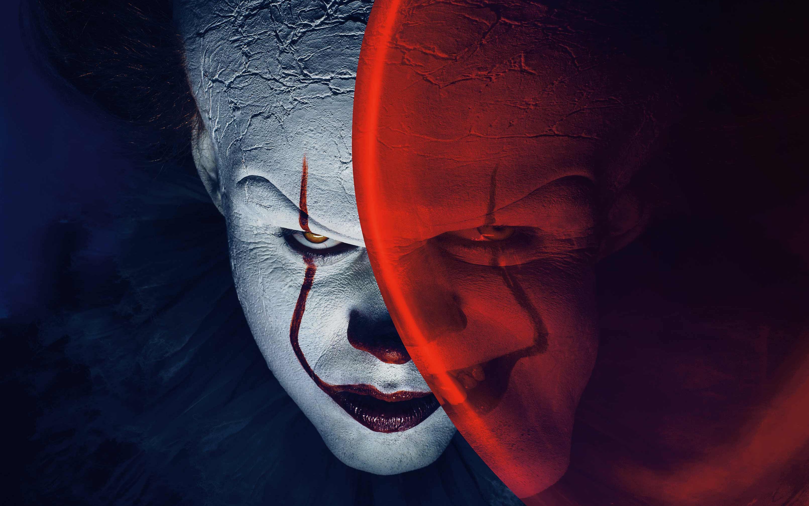 Pennywise clown horror, 3222x2014 WQXGA, Monitor Gaming