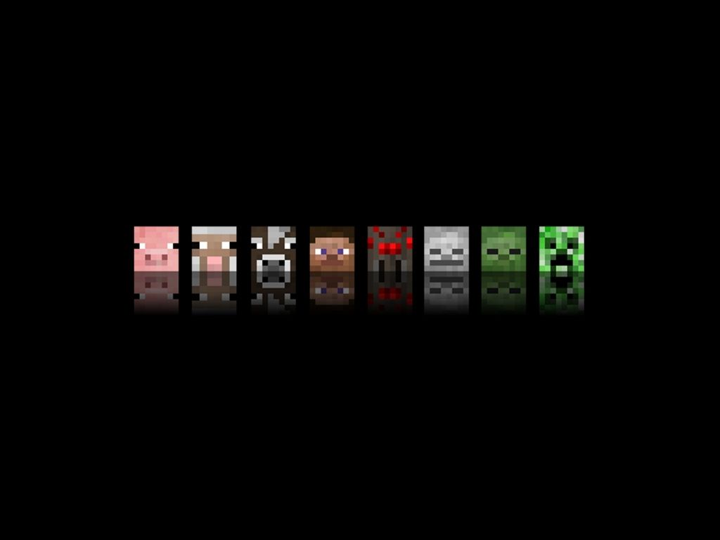 Scheletro Minecraft in caverna, 1280x720 720p, Laptop
