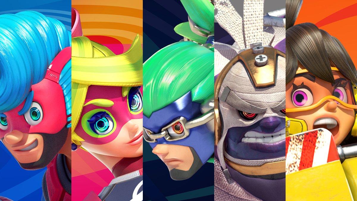 Personaggi ARMS Nintendo, 1200x675 HD, Desktop