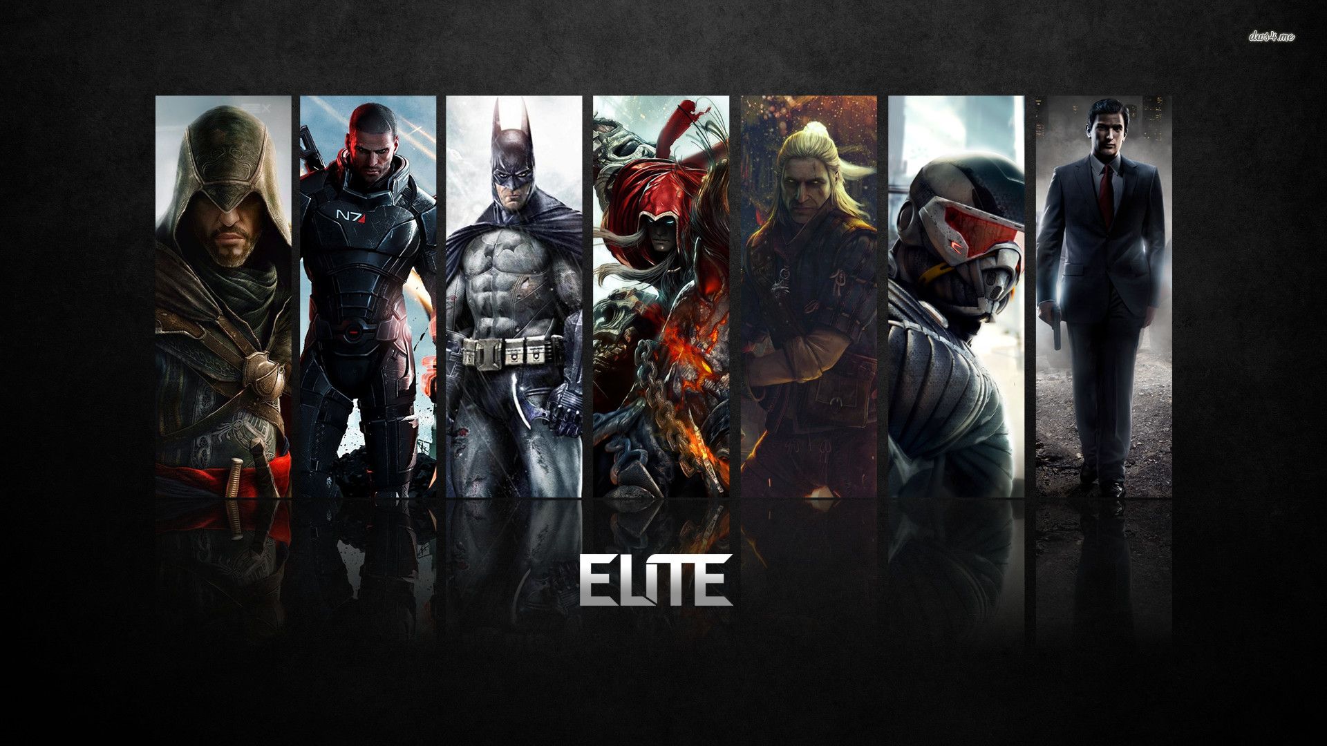 Collage personaggi videogiochi vari, 1920x1080 Full HD, Monitor Gaming