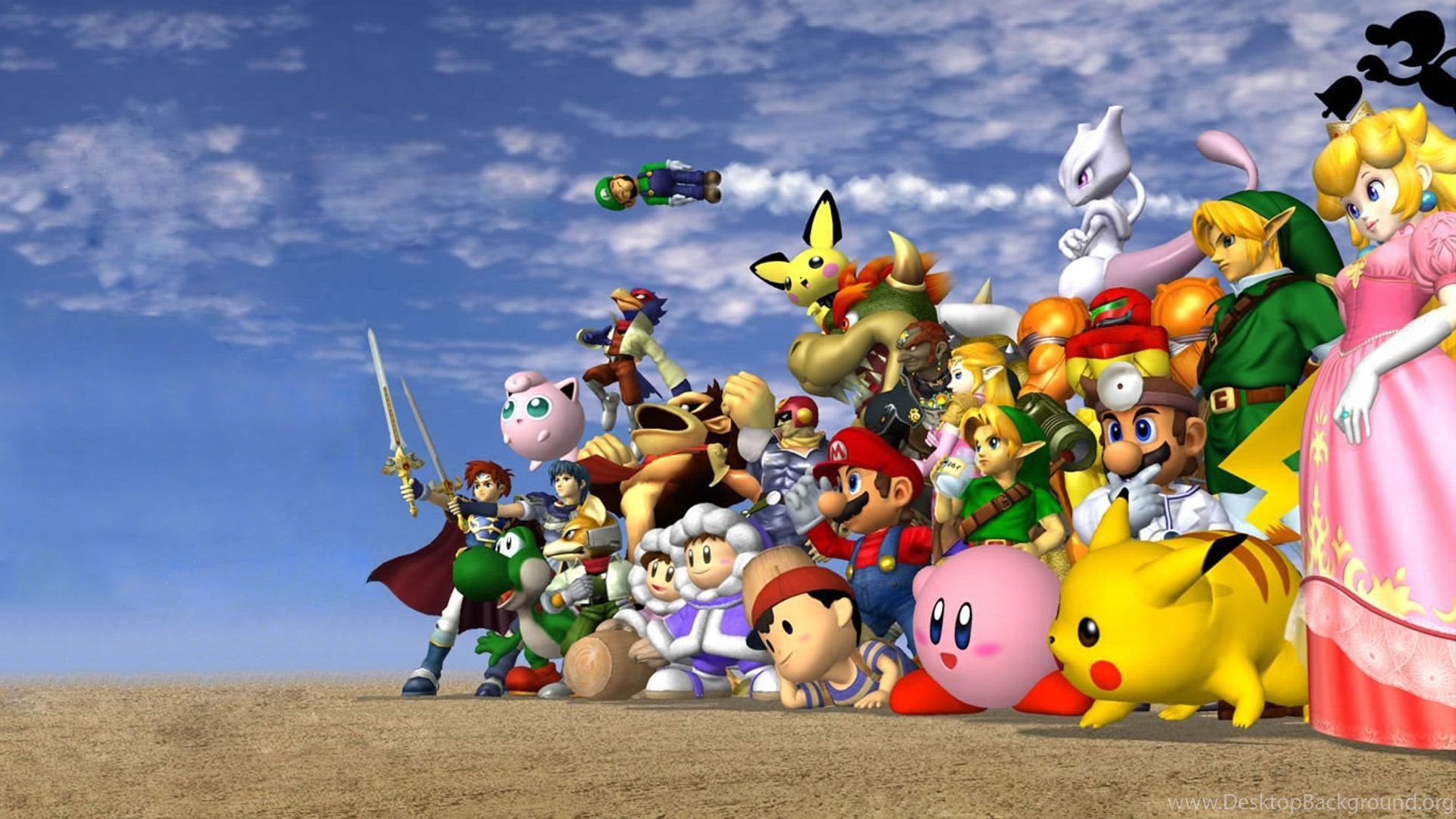 Personaggi Super Smash Bros, 1920x1080 Full HD, PC