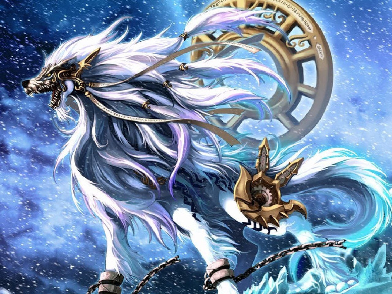Mostro lupo Yu-Gi-Oh, 1280x960 HD, Desktop