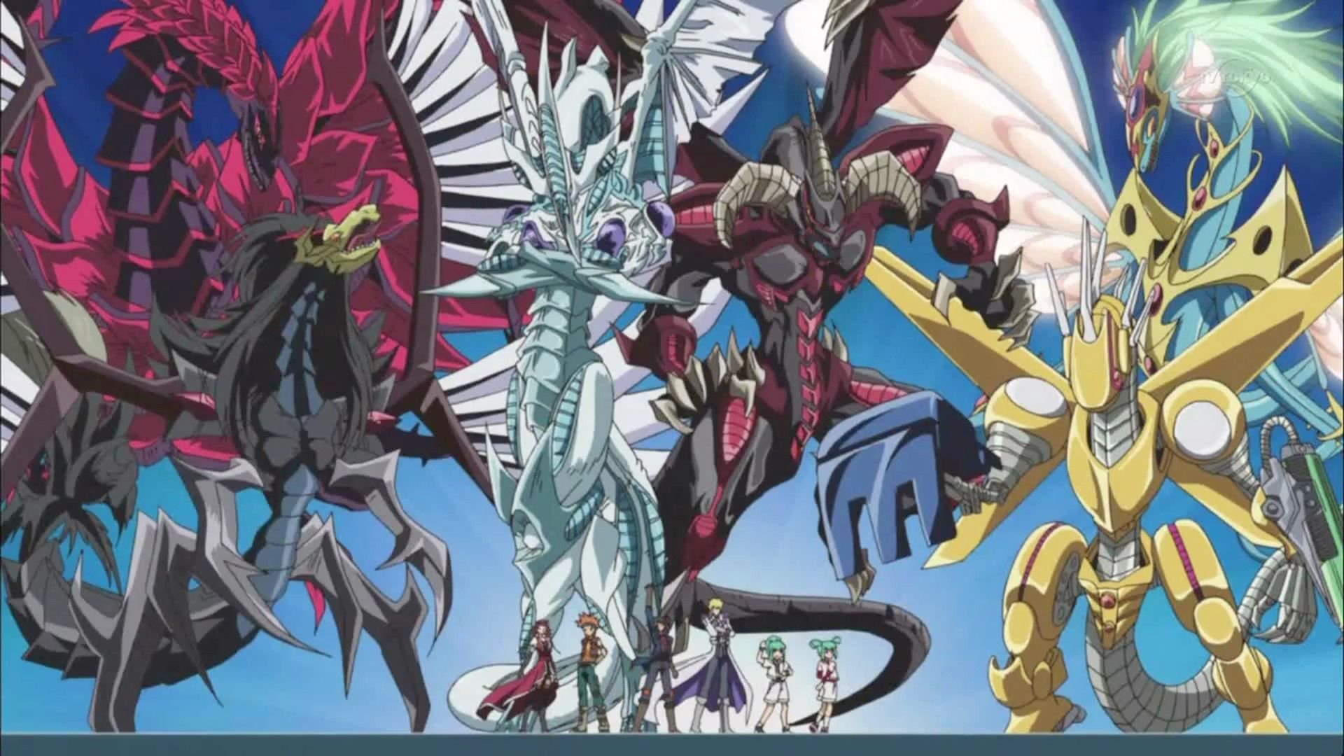 Personaggi draghi Yu-Gi-Oh 5D's, 1920x1080 Full HD, Desktop