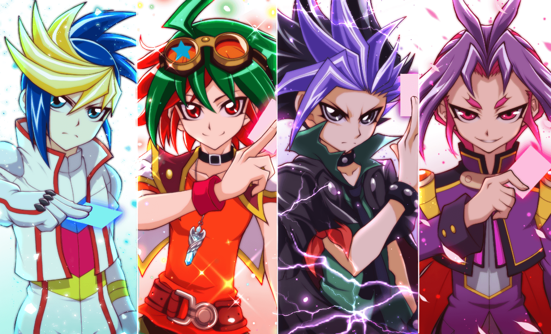Personaggi Yu-Gi-Oh! Arc-V, 1920x1163 Full HD 1080p, Laptop
