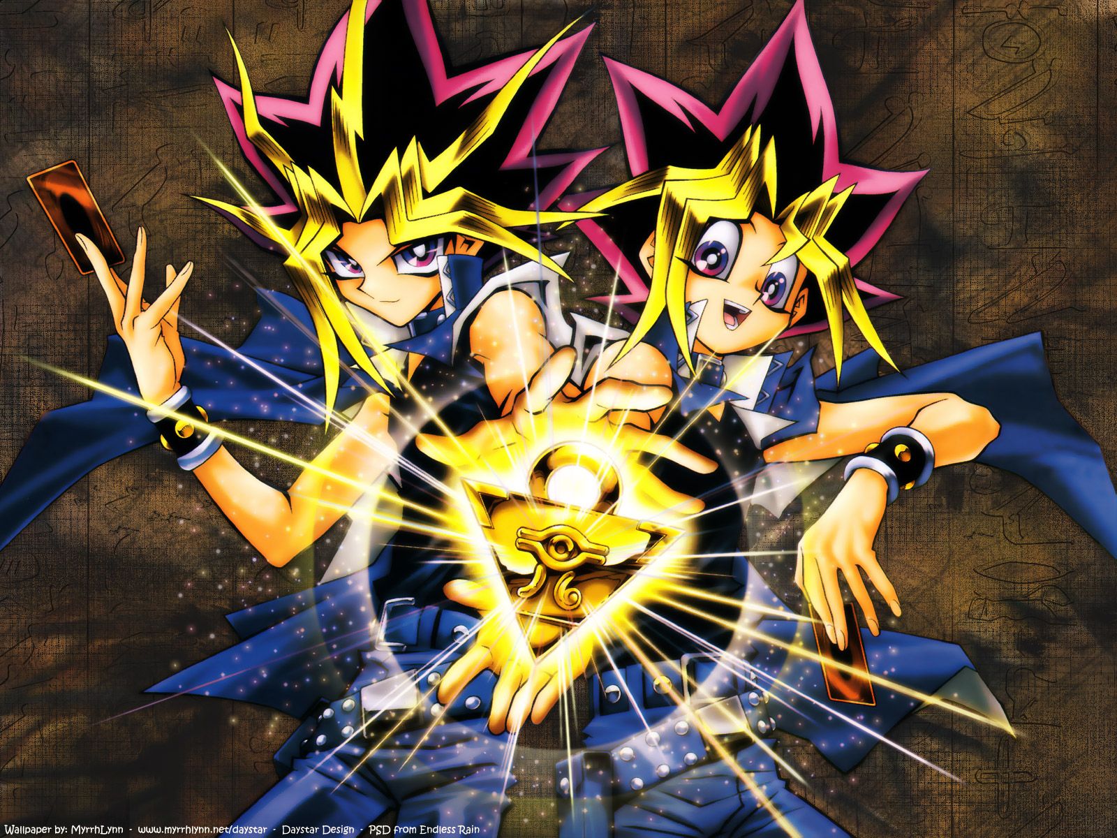 Yugi e Atem Yu-Gi-Oh, 1600x1200 HD Ready, PC