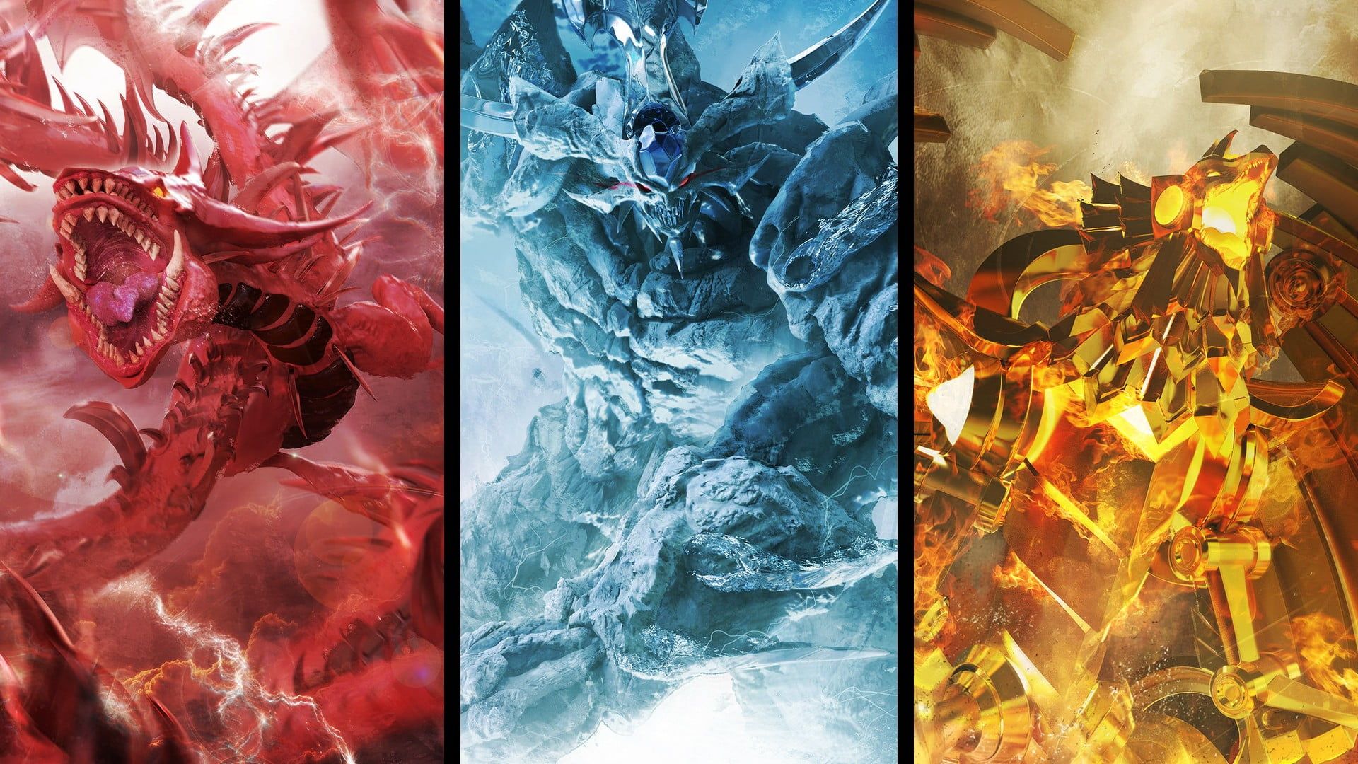 Slifer Obelisk Ra Yu-Gi-Oh, 1920x1080 Full HD, Desktop