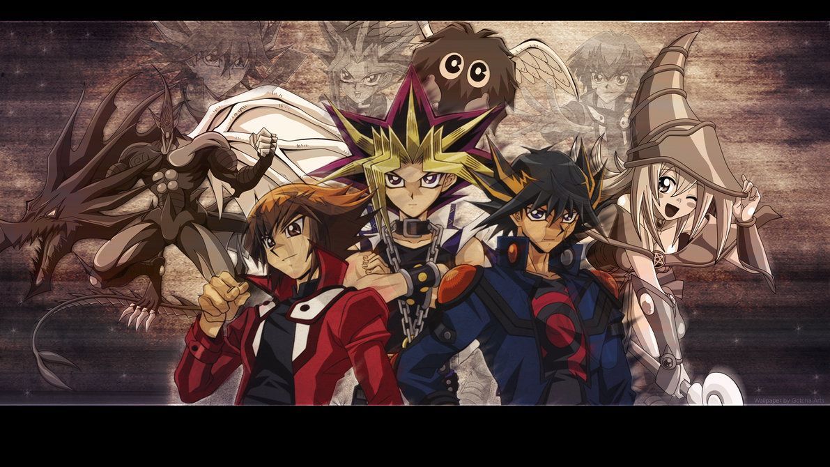 Personaggi Yu-Gi-Oh con mostri, 1191x670 HD, PC