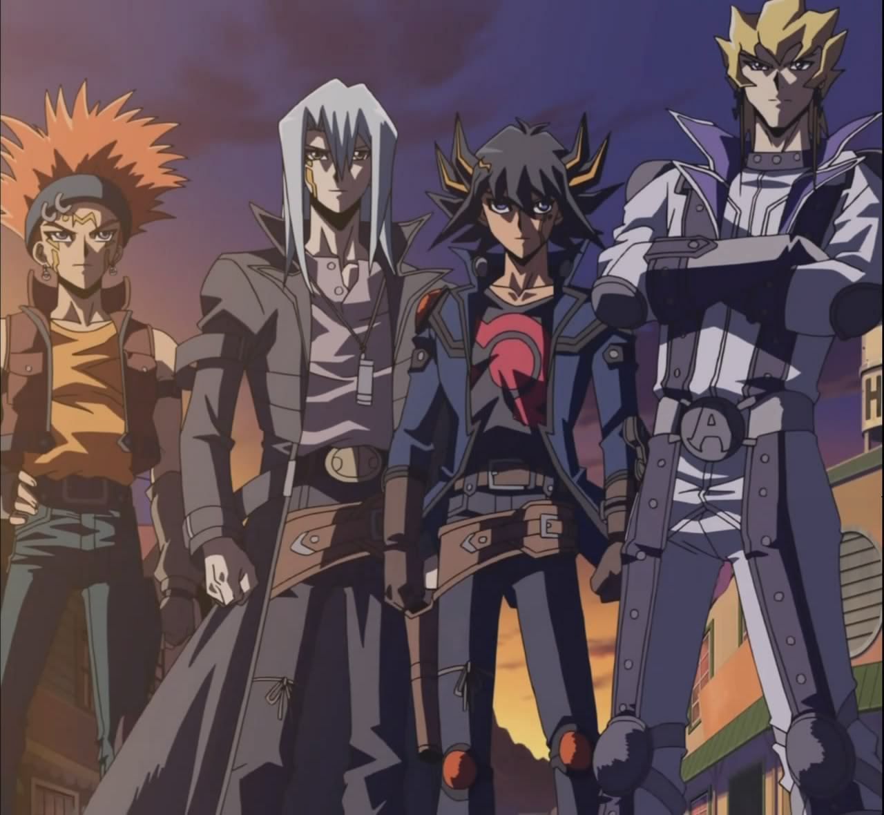 Personaggi Yu-Gi-Oh! 5D's, 1280x1180 720p, Laptop