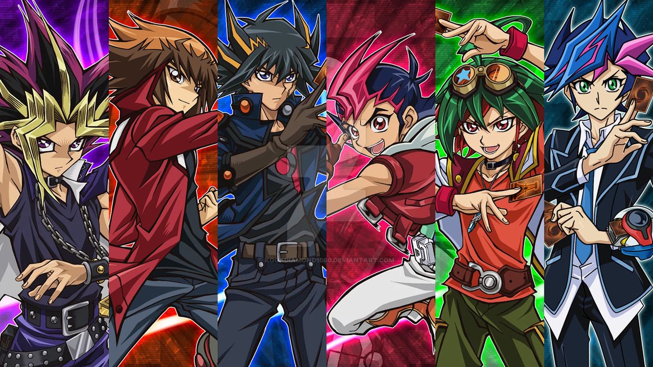 Personaggi Yu-Gi-Oh! protagonisti serie, 1280x720 HD, PC Desktop