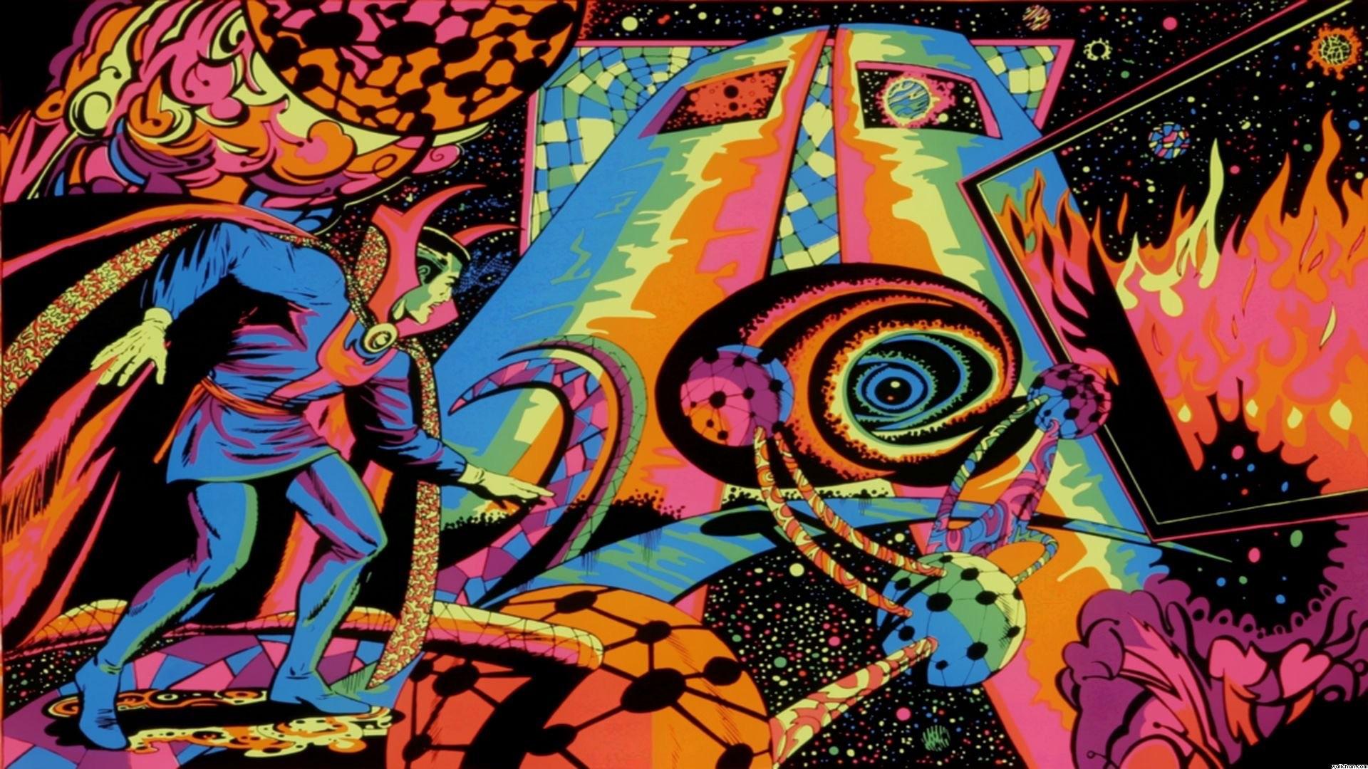 Figura psichedelica portale cosmico, 1920x1080 Full HD 1080p, Desktop