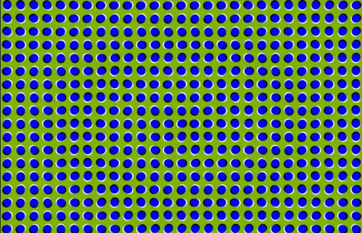 Pattern di cerchi blu psichedelici, 1400x900 HD, Desktop