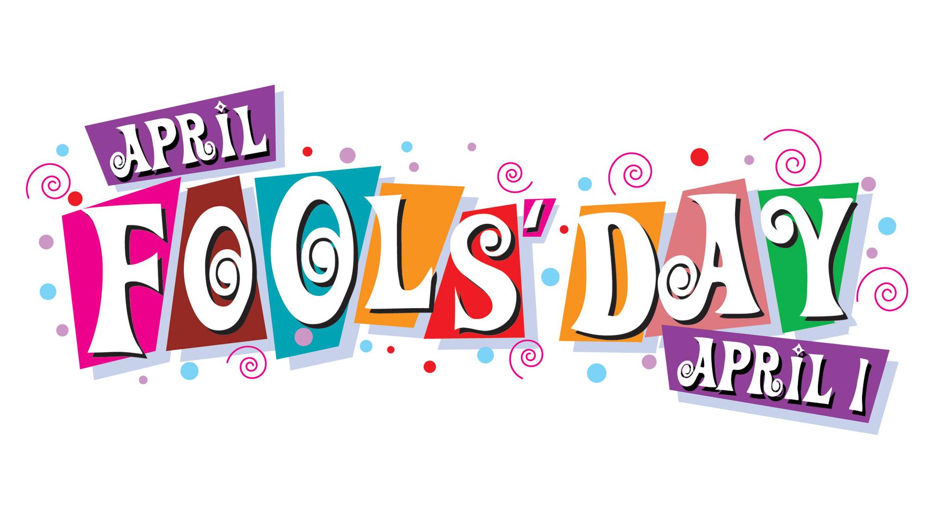 April Fools Day scritta colorata, 1920x1080 Full HD, PC Desktop
