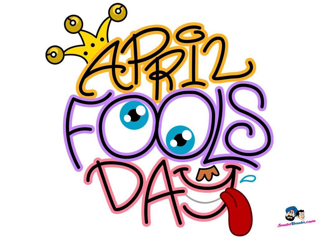 April Fools Day scritta colorata, 1024x768 HD, iMac