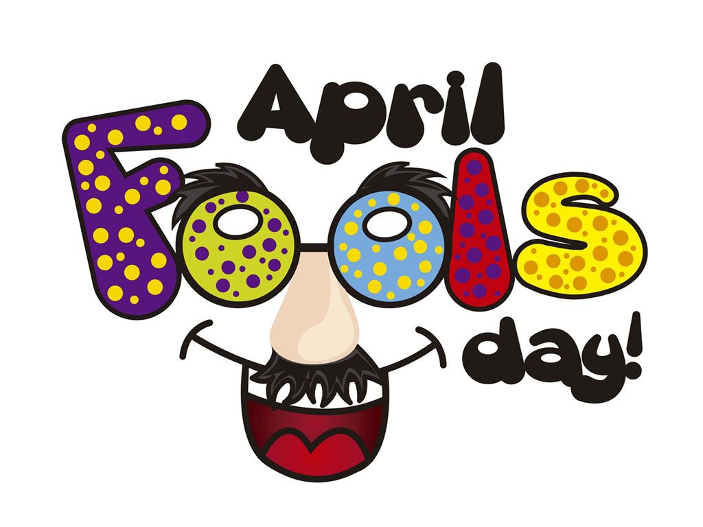April Fools Day scritta colorata, 1024x768 HD, Desktop