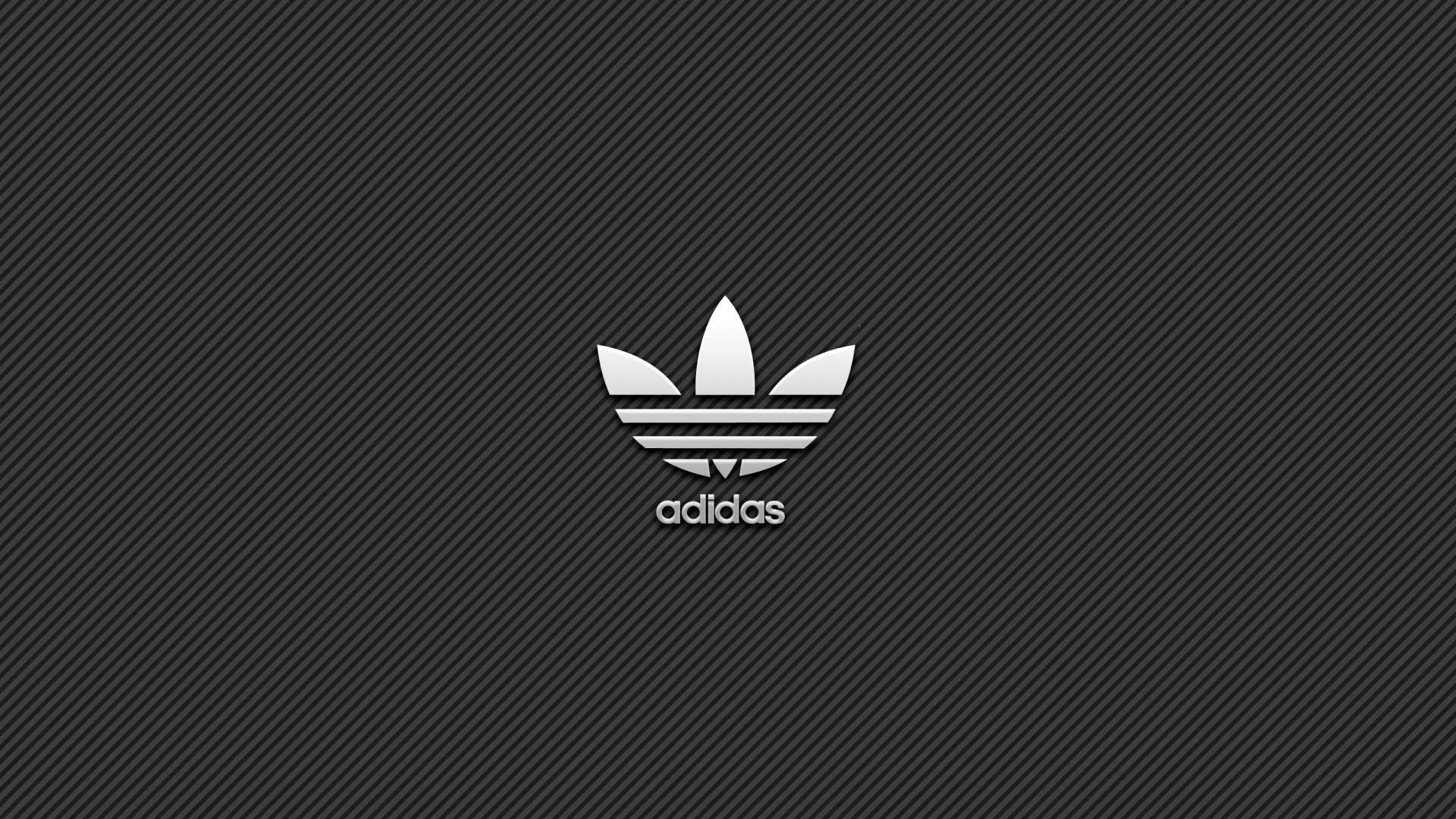 Logo Adidas Originals grigio, 1920x1080 Full HD 1080p, Laptop
