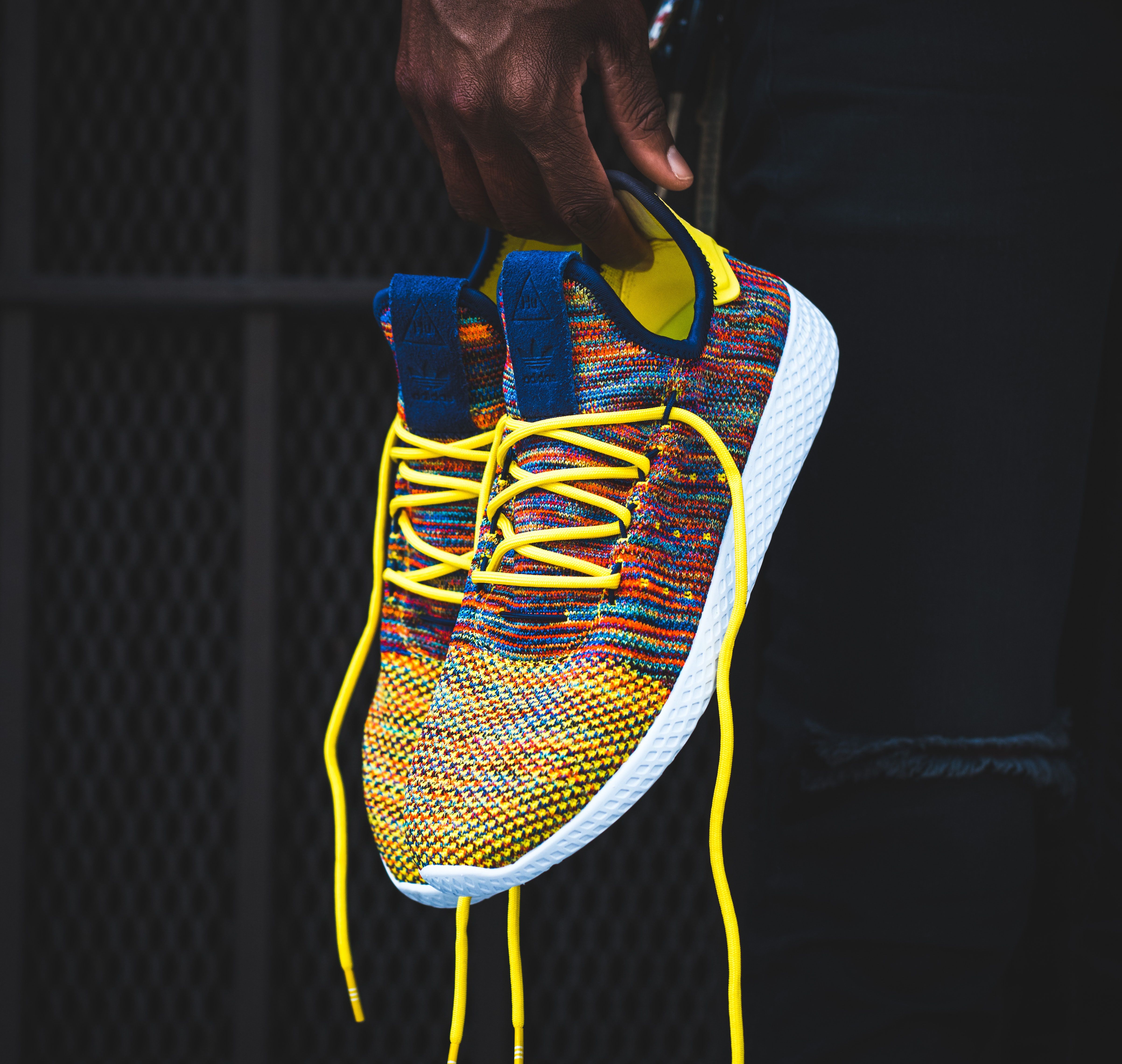 Adidas Tennis Hu multicolore, tre strisce, 4808x4560 UHD, PC 4K