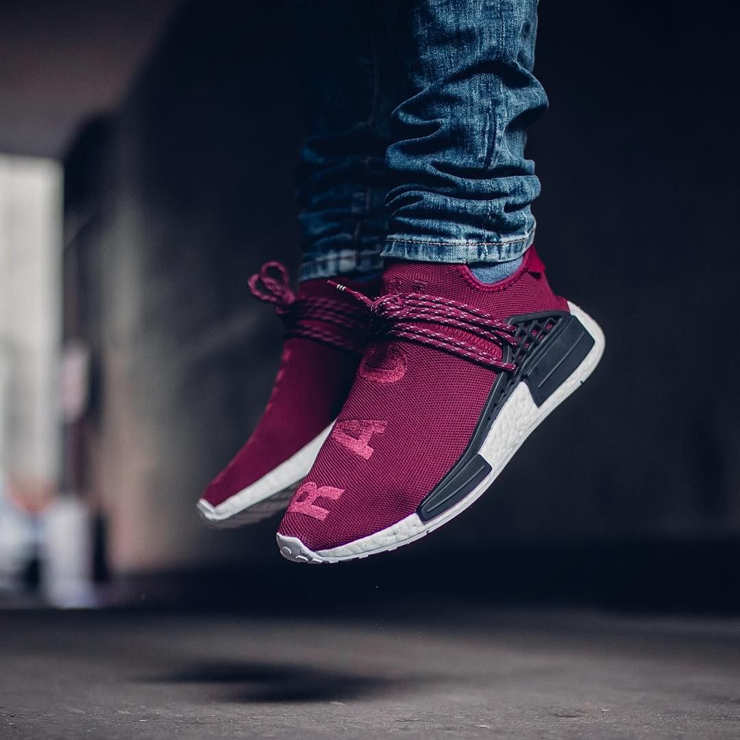 Adidas NMD Human Race bordeaux, 1080x1080 HD, iMac