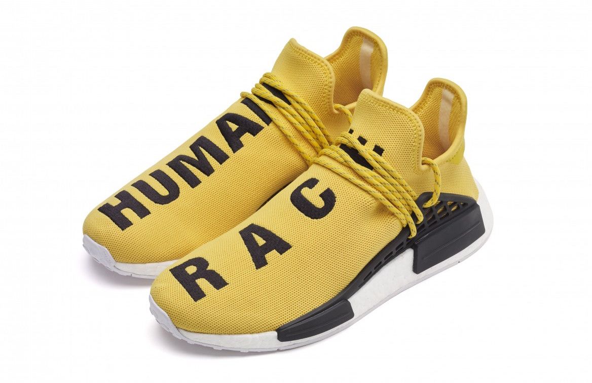Adidas NMD Human Race gialle, 1168x755 HD, Desktop