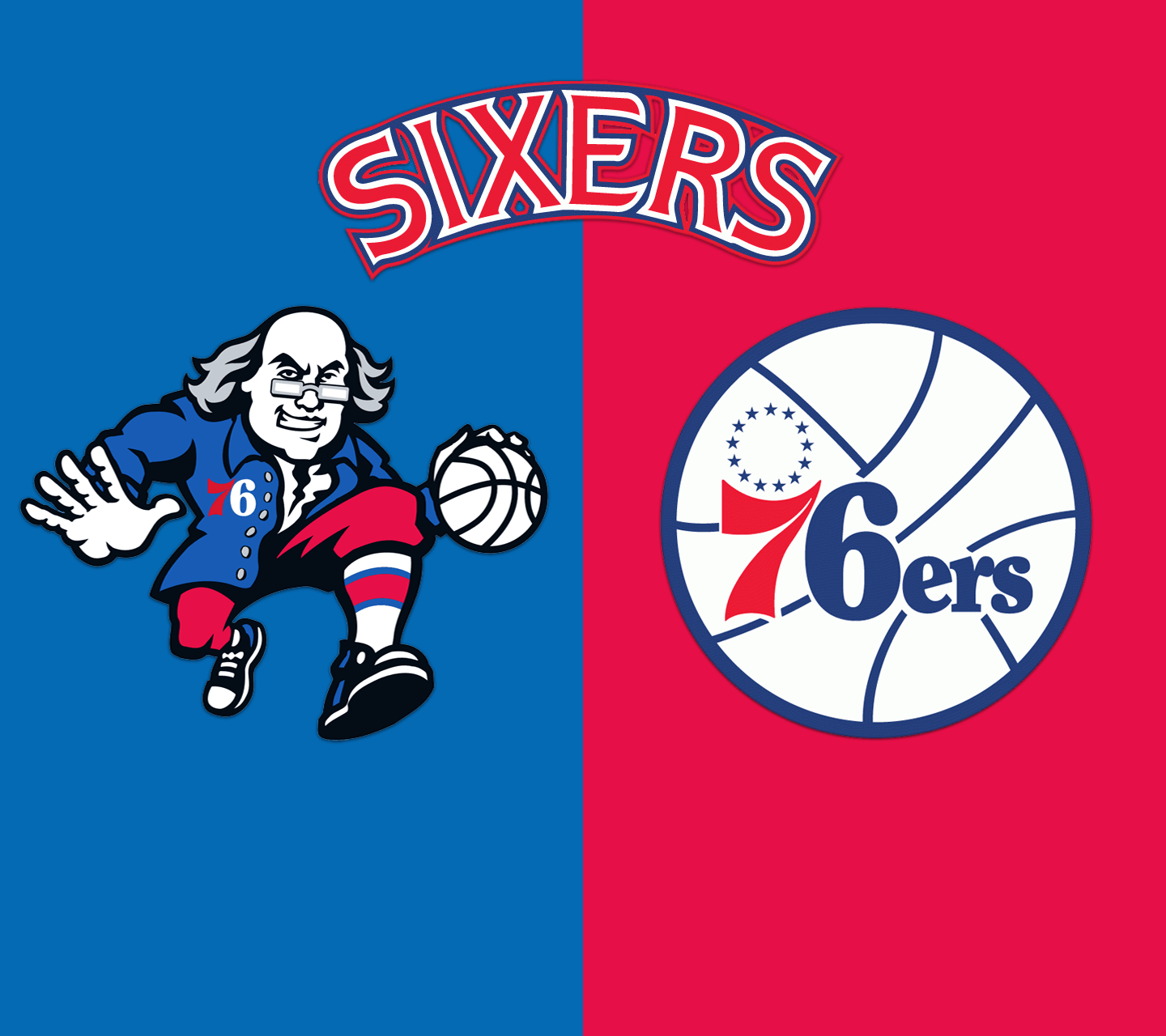Logo Philadelphia 76ers basket, 1440x1280 720p, Laptop