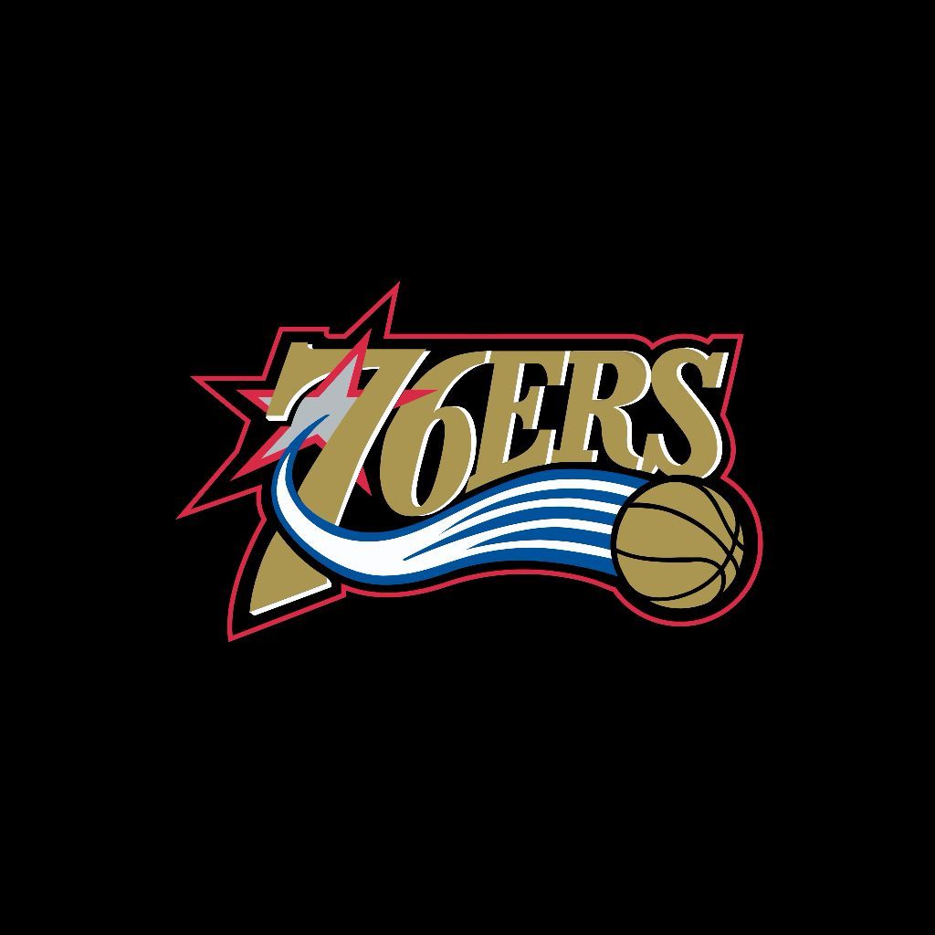 Logo Philadelphia 76ers, 1024x1024 HD, PC