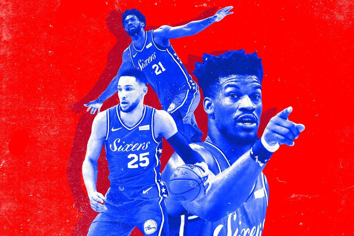 Giocatori Philadelphia 76ers blu rosso, 1200x800 HD, MacBook Air