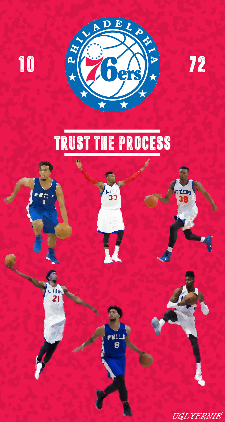 Philadelphia 76ers giocatori basket, 744x1392 Verticale, Mobile