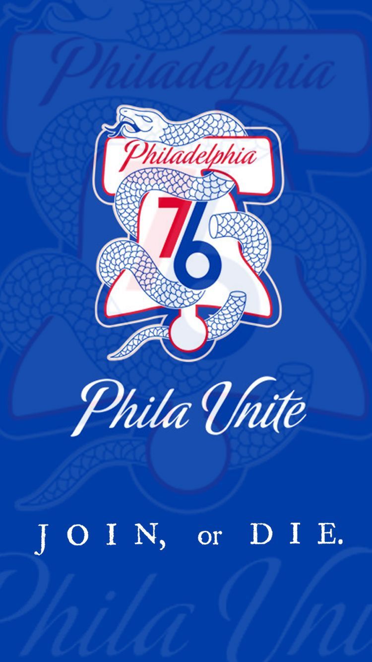 Logo Philadelphia 76ers blu, 750x1334 Verticale, Telefono