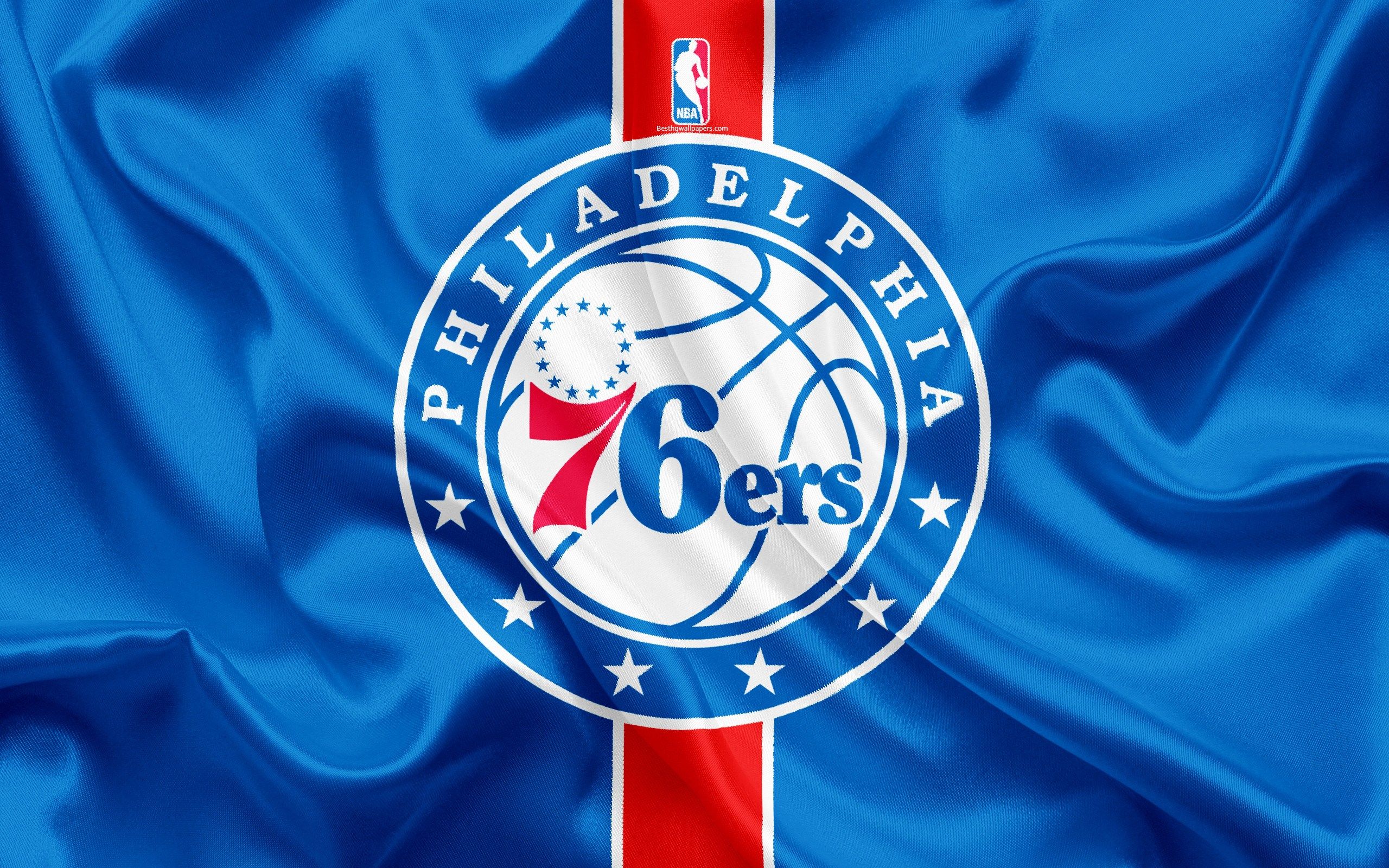 Logo Philadelphia 76ers, 2048x1152 alta risoluzione, Desktop