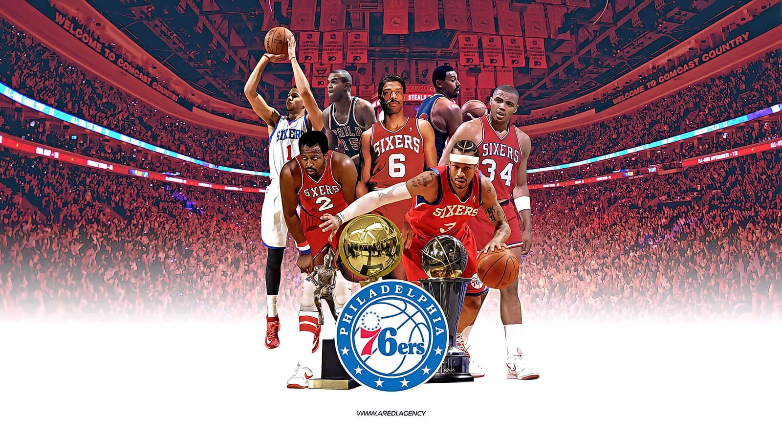 Allen Iverson maglia 76ers, 1024x768 HD, PC