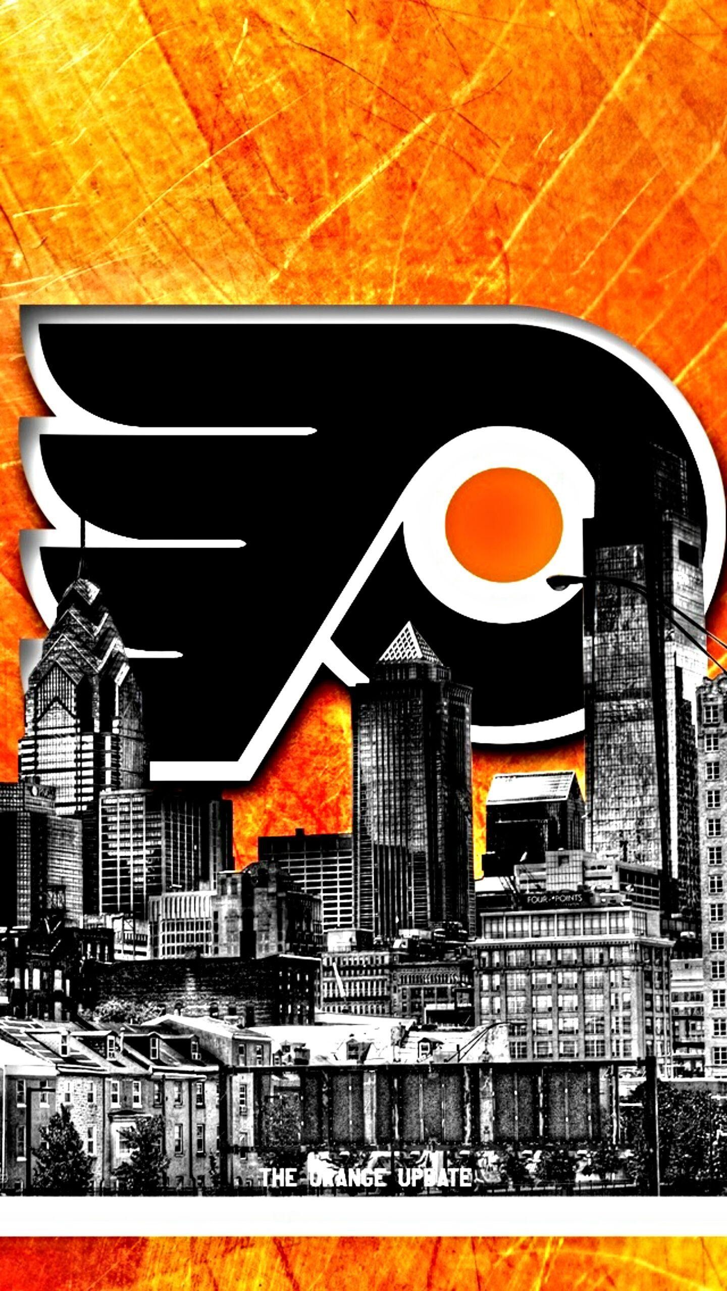 Logo Philadelphia Flyers arancione, 1440x900 720p, MacBook Air