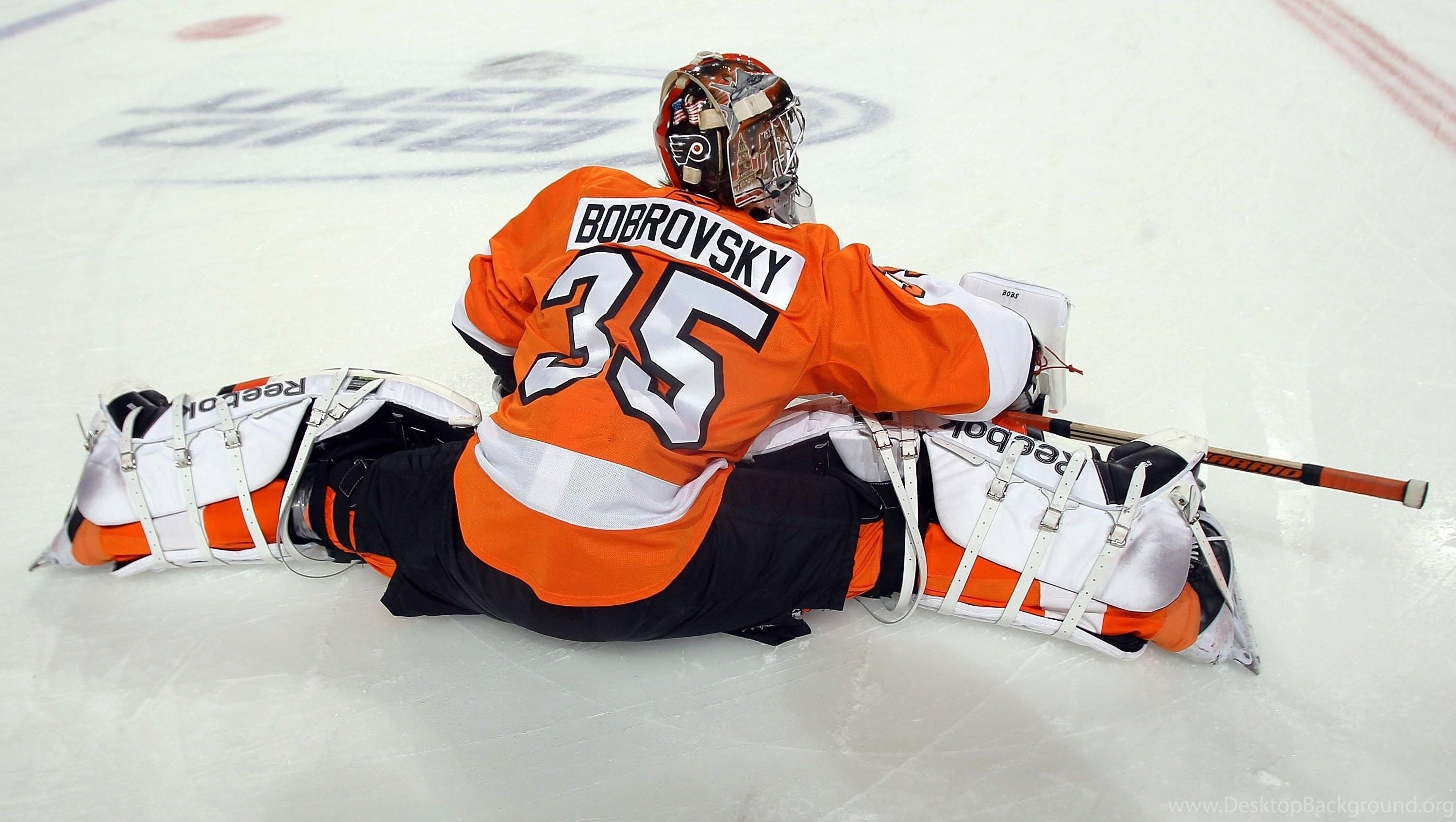 Logo Philadelphia Flyers su ghiaccio, 1600x1200 HD, Desktop