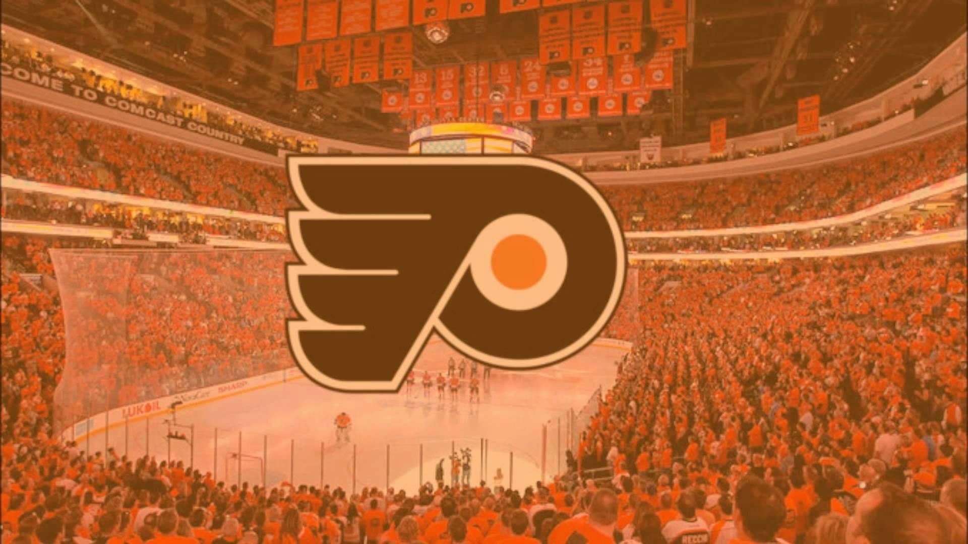 Logo Philadelphia Flyers arancione, 1920x1200 WUXGA, Desktop