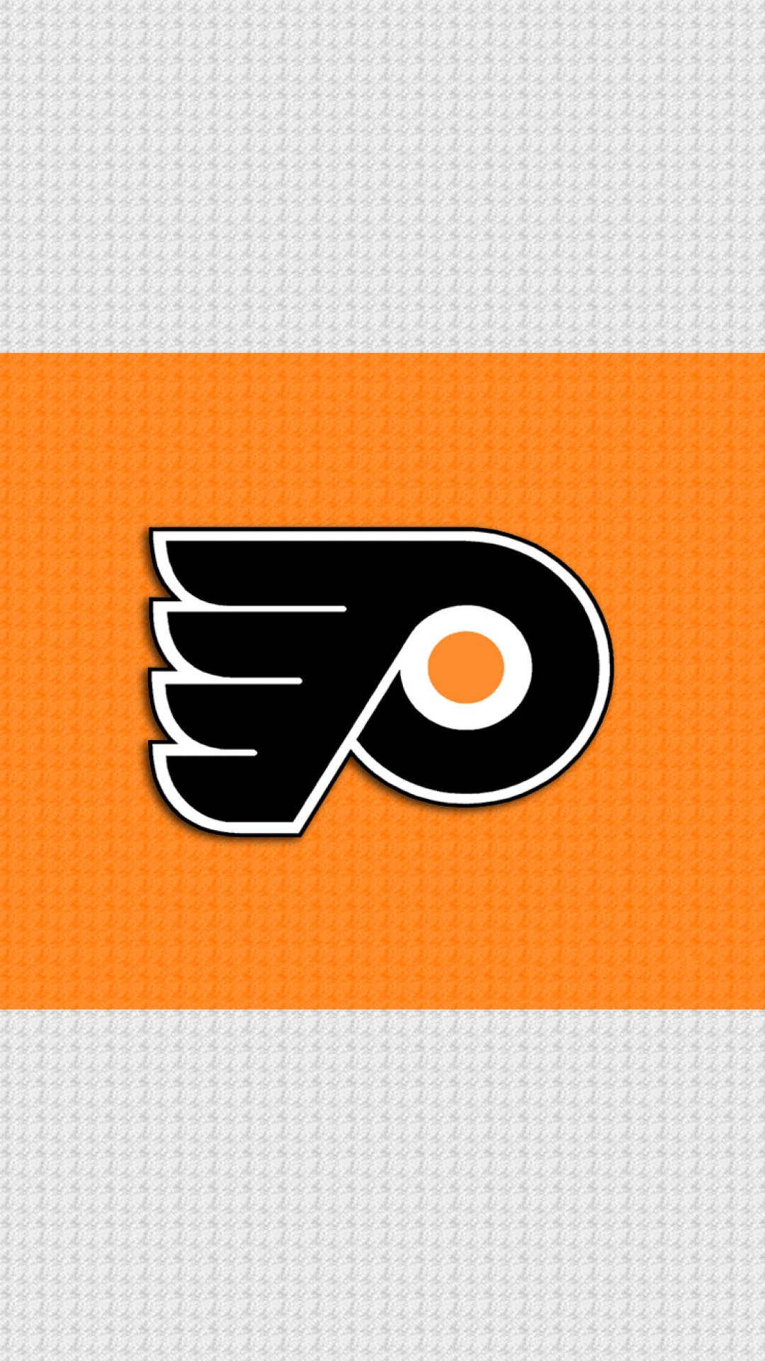 Logo Philadelphia Flyers arancione, 1024x768 HD, Desktop