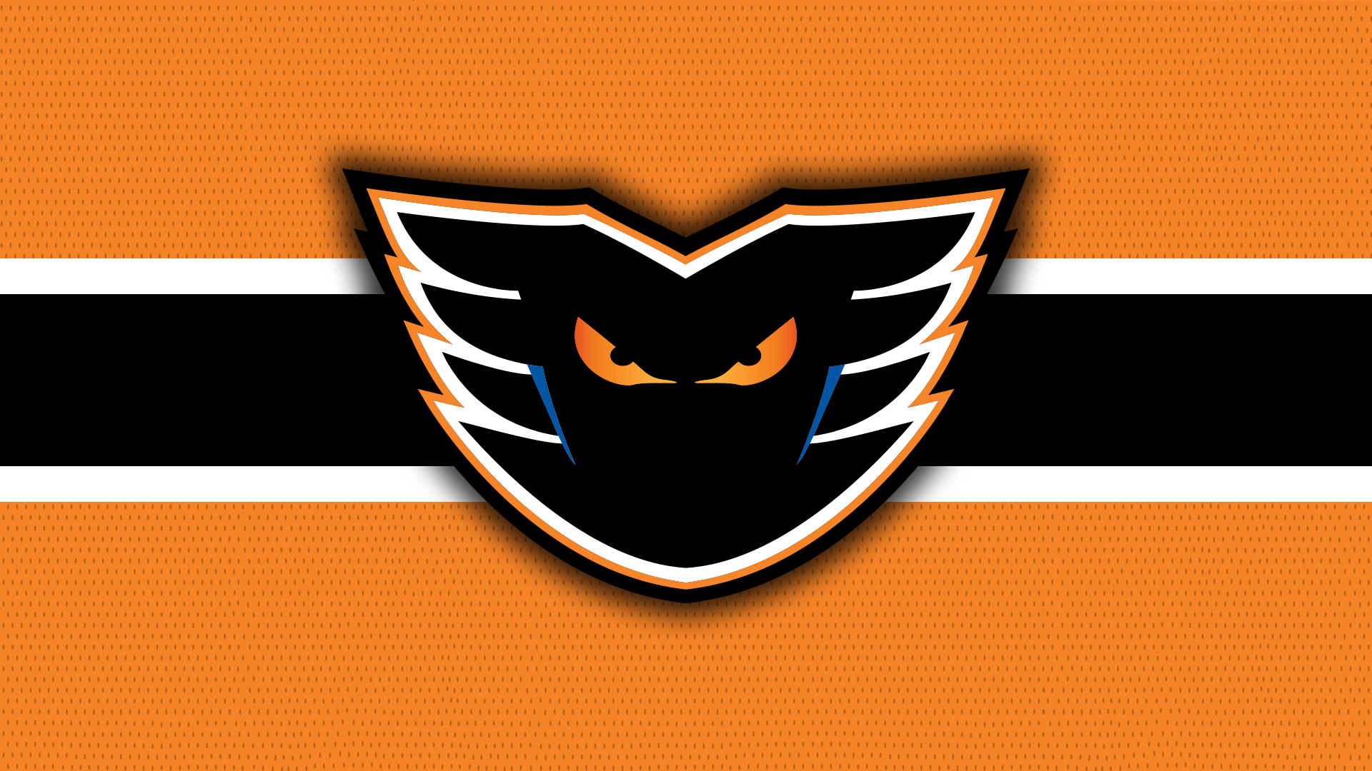 Logo Philadelphia Flyers arancione, 1080x1920 Verticale, iPhone Pro