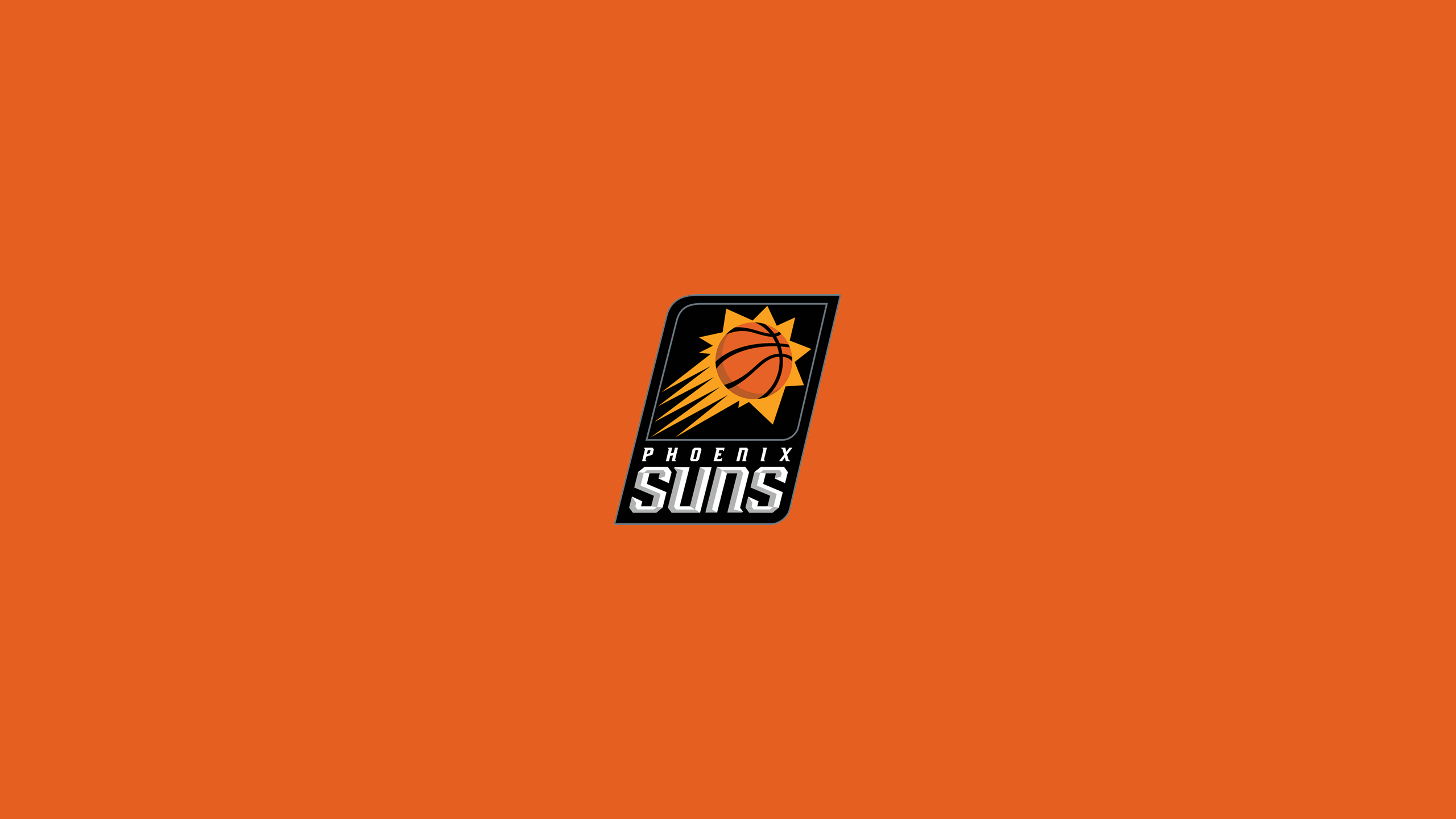 Logo Phoenix Suns arancione, 2560x1440 QHD, Laptop