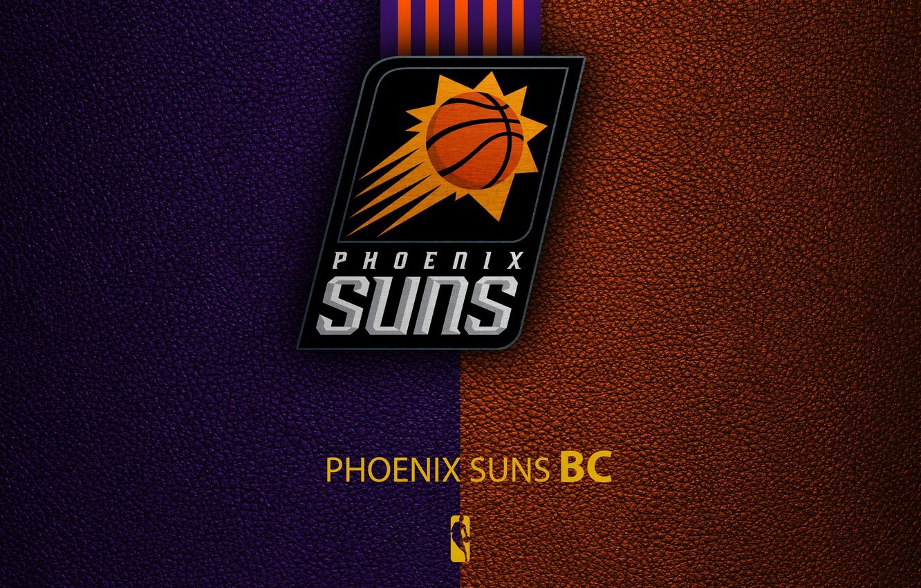 Logo Phoenix Suns basket NBA, basket americano, 1332x850 HD, Desktop