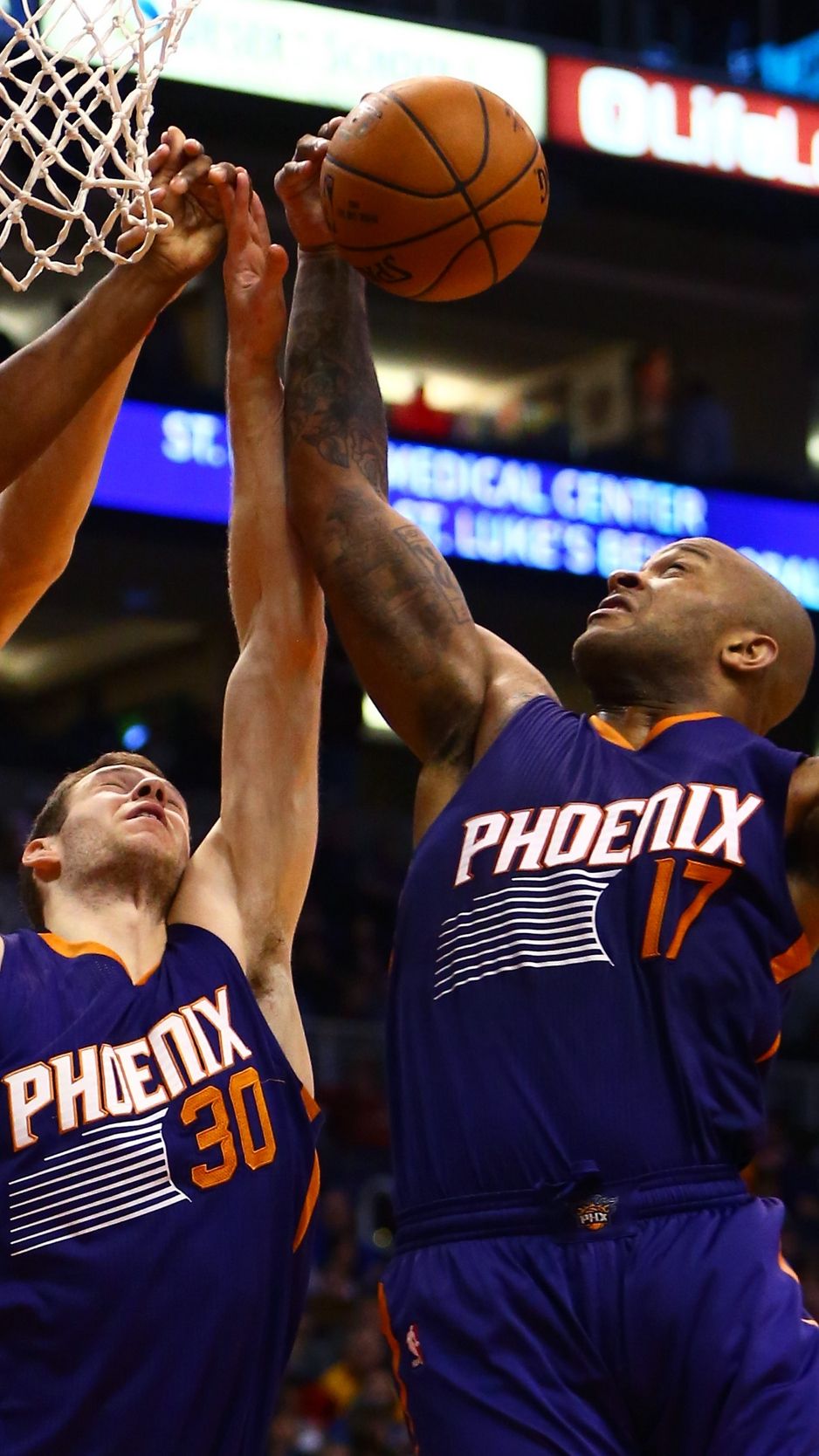 Giocatori Phoenix Suns basket, 938x1668 Verticale, Telefono