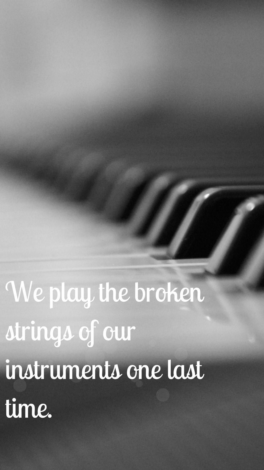 tasti di pianoforte ondulati, 1080x1920 Full HD Verticale, Smartphone