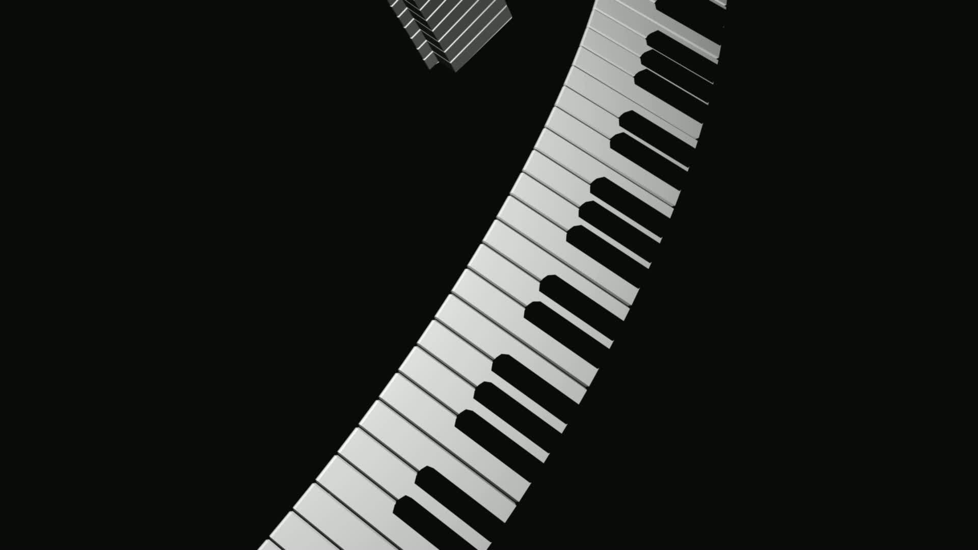 Collage pianoforte tasti spartiti musicali, 720x1280 Verticale, Telefono