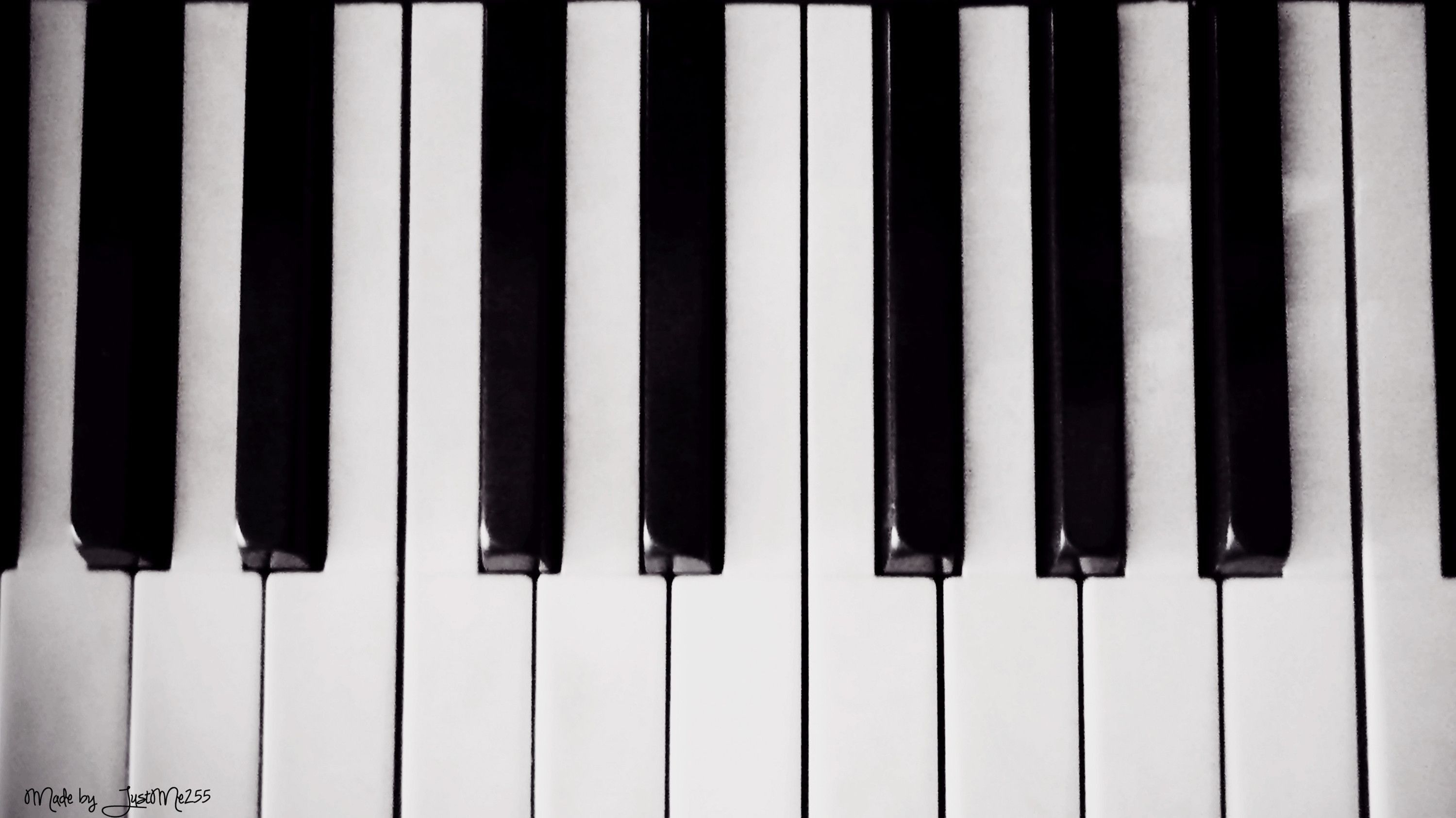 Tasti pianoforte bianco e nero, 1080x1920 Verticale, Samsung Galaxy