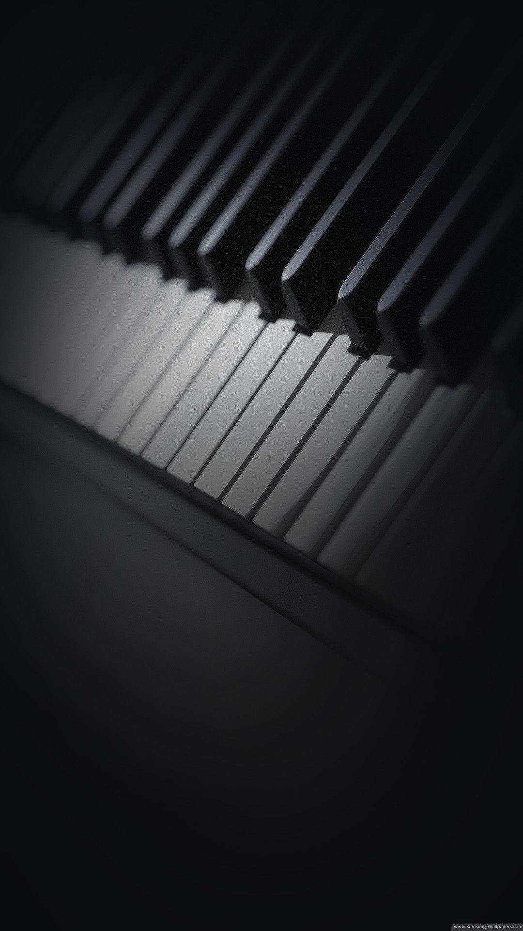 Tasti pianoforte bianco e nero, 1080x1920 Verticale, Telefono