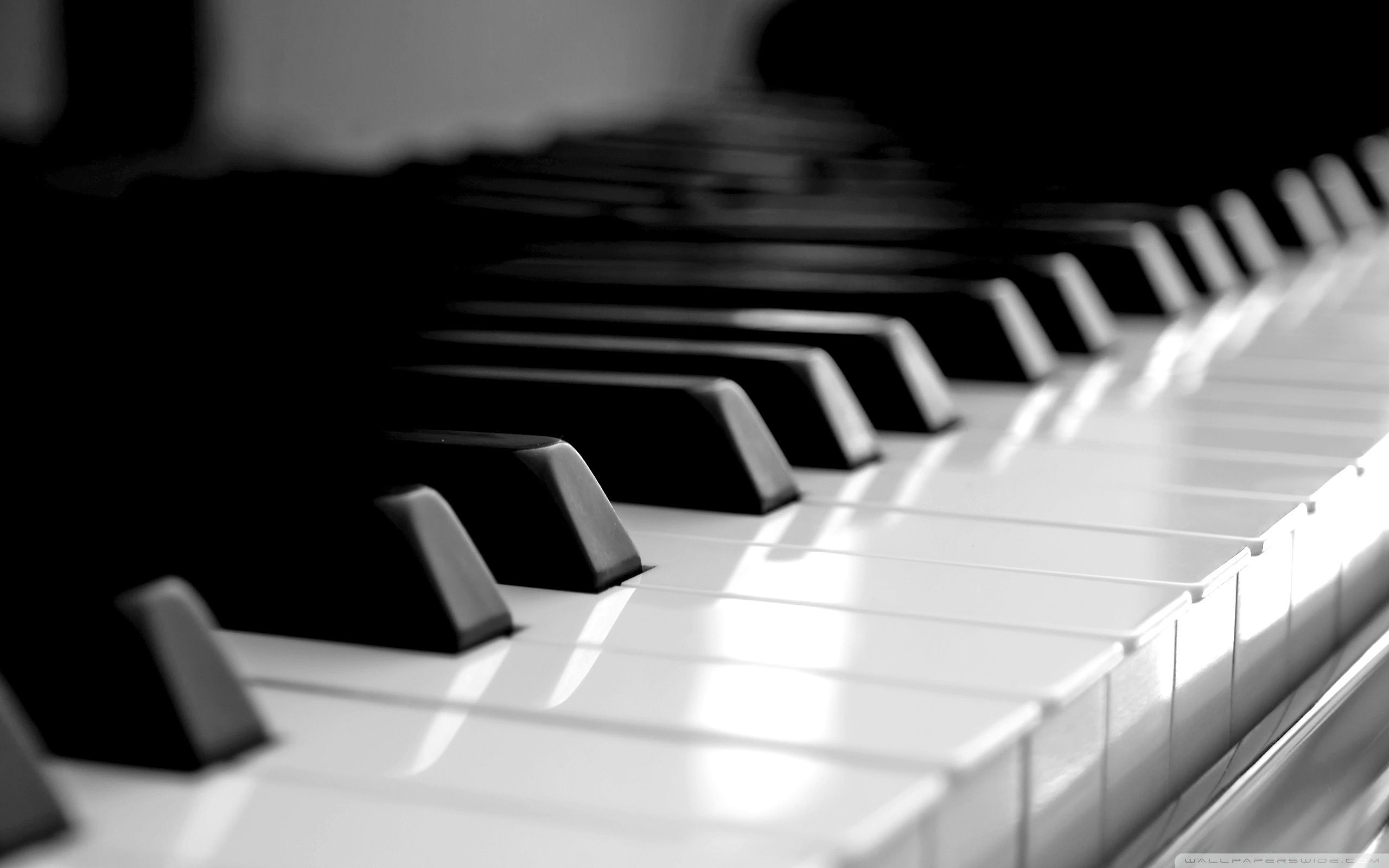 Tasti pianoforte bianco e nero, 2560x1600 2K, Desktop