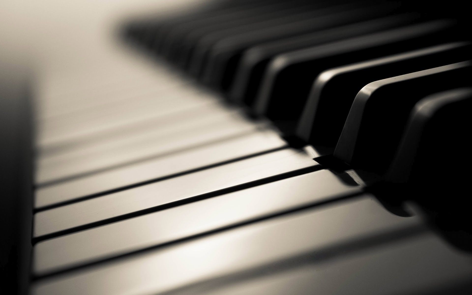 tasti di pianoforte in prospettiva, 1920x1200 WUXGA, Desktop