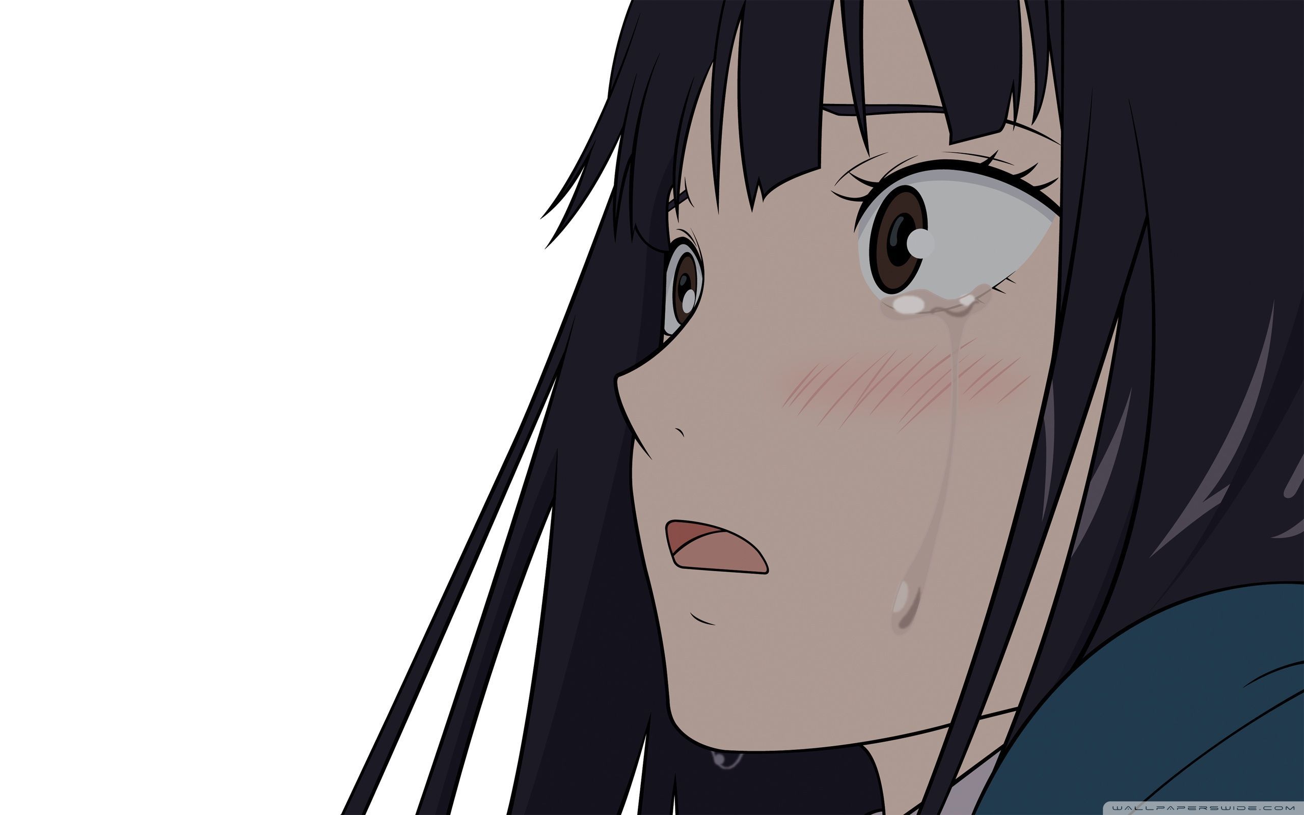 Ragazza anime che piange, 2560x1600 WQXGA, Desktop